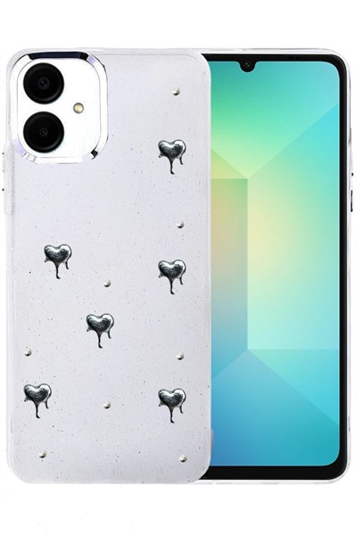 Mey İthalat®  Samsung Galaxy A07 4G Fiyonk Desenli Kapak - Desen 1