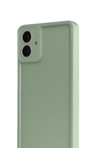 Mey İthalat®  Samsung Galaxy A07 4G Viera Silikon - Açık Yeşil