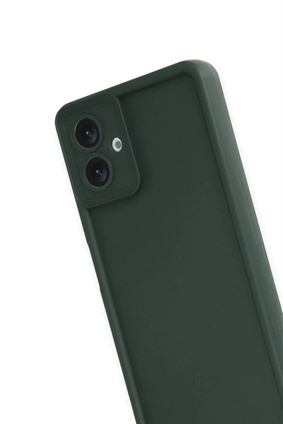 Mey İthalat®  Samsung Galaxy A07 4G Viera Silikon - Koyu Yeşil