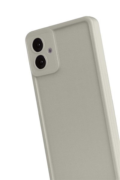 Mey İthalat®  Samsung Galaxy A07 4G Viera Silikon - Krem