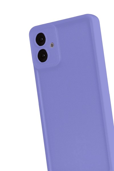 Mey İthalat®  Samsung Galaxy A07 4G Viera Silikon - Lila