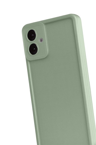 Mey İthalat®  Samsung Galaxy A07 4G Viera Silikon - Açık Yeşil