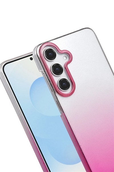 Mey İthalat®  Samsung Galaxy A14 4G Glossy Kapak - Pembe