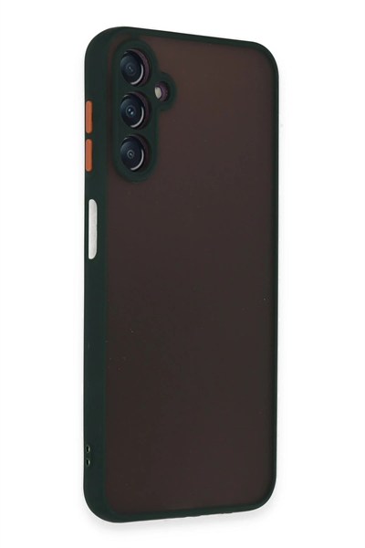 Mey İthalat®  Samsung Galaxy A14 4G Kılıf Montreal Silikon Kapak - Yeşil