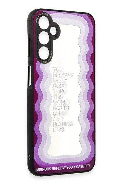 Mey İthalat®  Samsung Galaxy A14 4G Kılıf Mirror Desenli Kapak - Mirror - 5