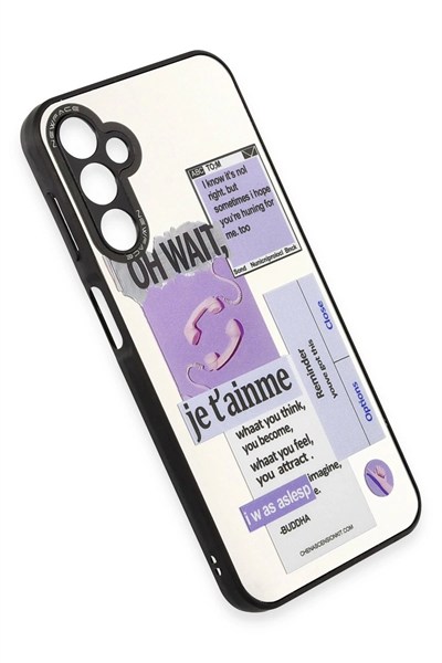Mey İthalat®  Samsung Galaxy A14 4G Kılıf Mirror Desenli Kapak - Mirror - 4