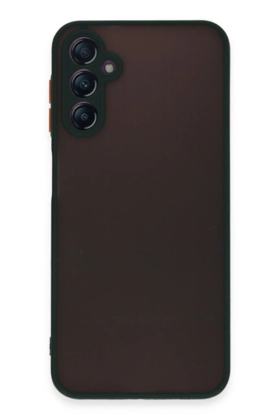 Mey İthalat®  Samsung Galaxy A14 4G Kılıf Montreal Silikon Kapak - Yeşil