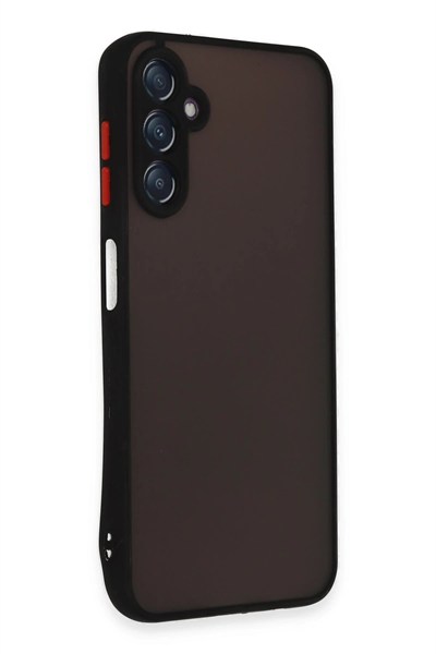 Mey İthalat®  Samsung Galaxy A14 4G Kılıf Montreal Silikon Kapak - Siyah