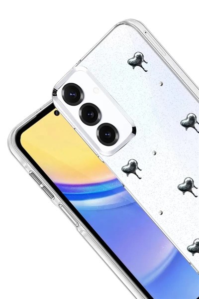 Mey İthalat®  Samsung Galaxy A15 4G Fiyonk Desenli Kapak - Desen 1