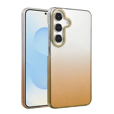 Mey İthalat®  Samsung Galaxy A15 4G Glossy Kapak - Çöl Titanyum