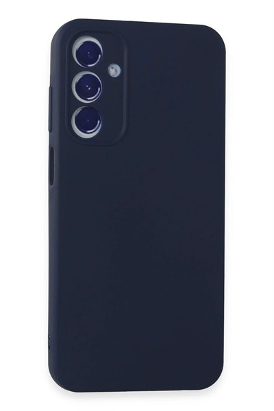 Mey İthalat®  Samsung Galaxy A15 4G Kılıf First Silikon - Lacivert