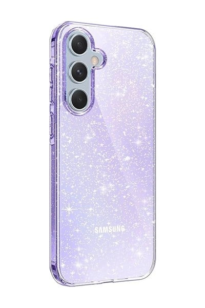 Mey İthalat®  Samsung Galaxy A15 4G Kılıf Glow Kapak - Mor