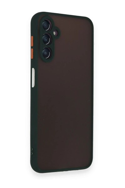 Mey İthalat®  Samsung Galaxy A15 4G Kılıf Montreal Silikon Kapak - Yeşil