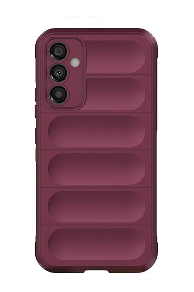 Mey İthalat®  Samsung Galaxy A15 4G Kılıf Optimum Silikon - Bordo