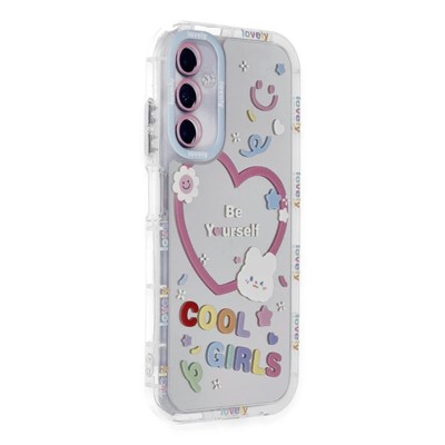 Mey İthalat®  Samsung Galaxy A15 4G Kılıf Reflexion Desenli Kapak - Desen 1