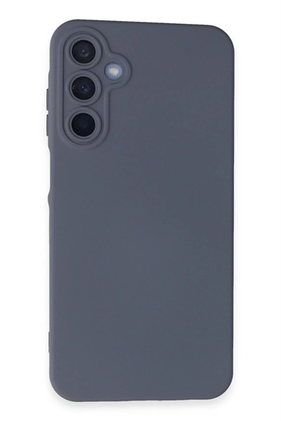 Mey İthalat®  Samsung Galaxy A15 4G Kılıf Nano içi Kadife Silikon - Gri