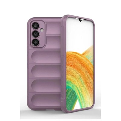 Mey İthalat®  Samsung Galaxy A15 4G Kılıf Optimum Silikon - Mor