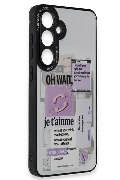 Mey İthalat®  Samsung Galaxy A15 4G Kılıf Mirror Desenli Kapak - Mirror - 4