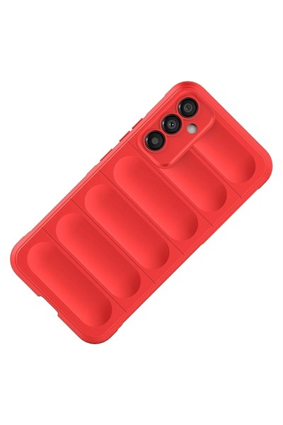 Mey İthalat®  Samsung Galaxy A15 4G Kılıf Optimum Silikon - Kırmızı