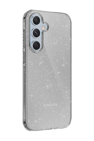 Mey İthalat®  Samsung Galaxy A15 4G Kılıf Glow Kapak - Siyah