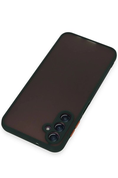 Mey İthalat®  Samsung Galaxy A15 4G Kılıf Montreal Silikon Kapak - Yeşil