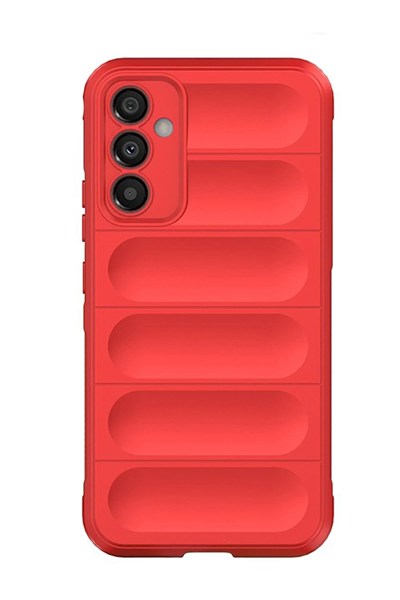 Mey İthalat®  Samsung Galaxy A15 4G Kılıf Optimum Silikon - Kırmızı