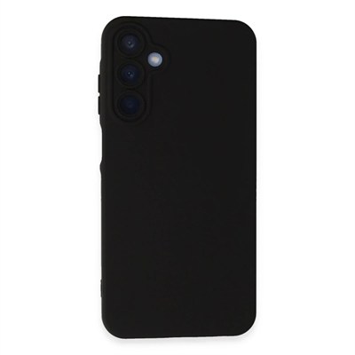 Mey İthalat®  Samsung Galaxy A15 4G Kılıf Nano içi Kadife Silikon - Siyah