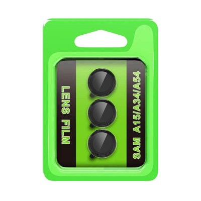 Mey İthalat®  Samsung Galaxy A15 4G Raze Metal Kamera Lens - Siyah