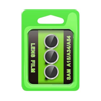 Mey İthalat®  Samsung Galaxy A15 4G Raze Metal Kamera Lens - Gümüş