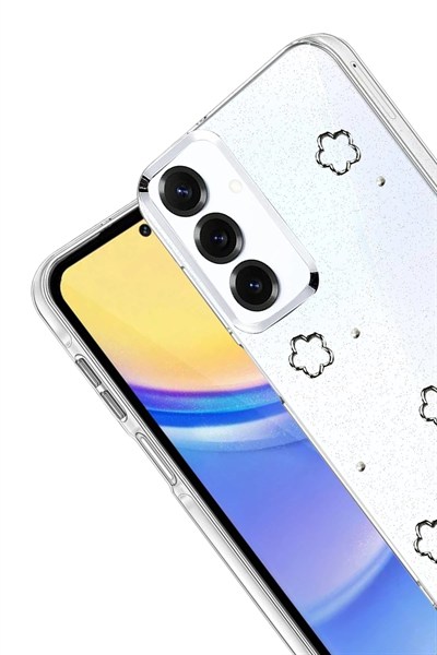 Mey İthalat®  Samsung Galaxy A16 5G Fiyonk Desenli Kapak - Desen 2