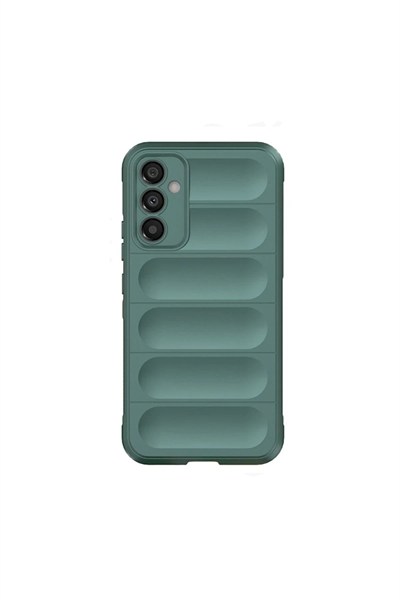 Mey İthalat®  Samsung Galaxy A16 5G Kılıf Optimum Silikon - Koyu Yeşil