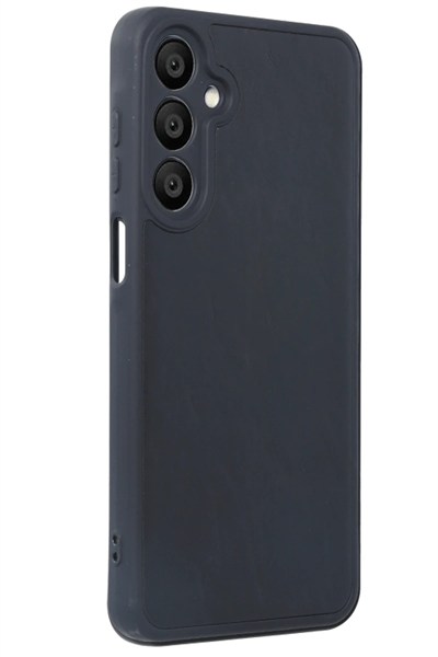 Mey İthalat®  Samsung Galaxy A16 5G Kılıf Aras Deri Kapak - Siyah