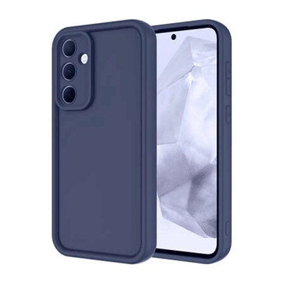 Mey İthalat®  Samsung Galaxy A16 5G Kılıf Viera Silikon - Lacivert