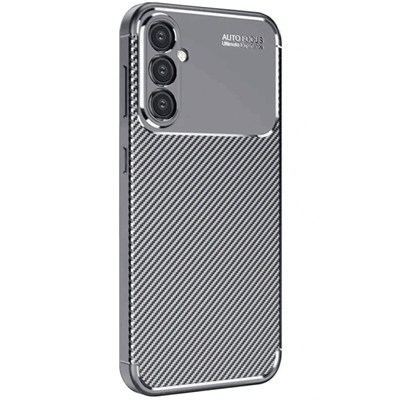 Mey İthalat®  Samsung Galaxy A16 5G Kılıf Auto Focus Karbon Kapak - Gri