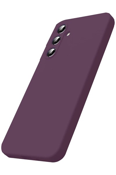 Mey İthalat®  Samsung Galaxy A17 5G First Silikon - Mürdüm