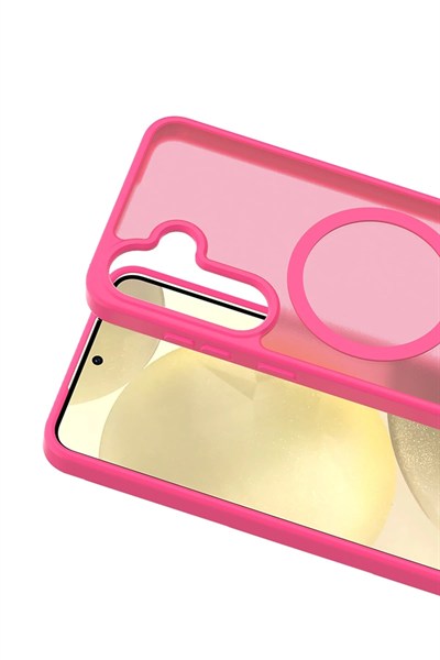 Mey İthalat®  Samsung Galaxy A17 5G Jota Magsafe Kapak - Rose