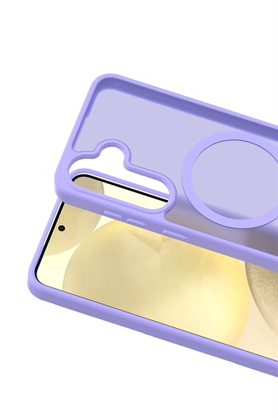 Mey İthalat®  Samsung Galaxy A17 5G Jota Magsafe Kapak - Lila