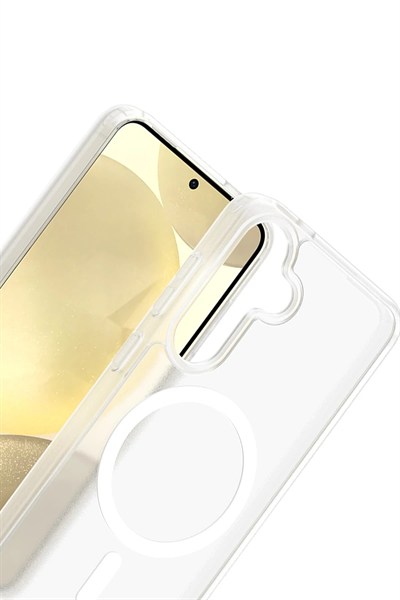 Mey İthalat®  Samsung Galaxy A17 5G Jota Magsafe Kapak - Şeffaf