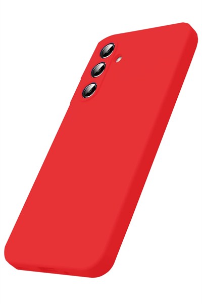 Mey İthalat®  Samsung Galaxy A17 5G Nano içi Kadife Silikon - Kırmızı