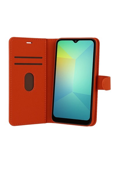 Mey İthalat®  Samsung Galaxy A17 5G Trend S Plus Kapaklı Kılıf - Kırmızı