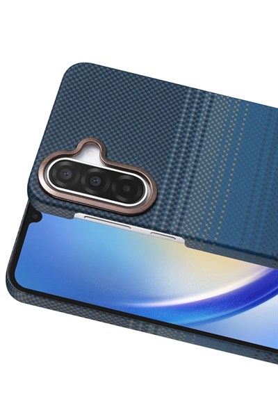 Mey İthalat®  Samsung Galaxy A17 5G Vega Magsafe Kapak - Mavi