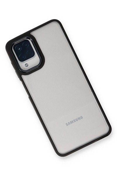 Mey İthalat®  Samsung Galaxy A22 Kılıf Dora Kapak - Siyah