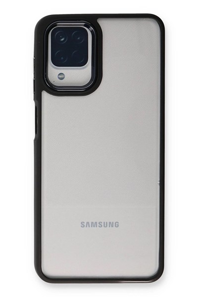 Mey İthalat®  Samsung Galaxy A22 Kılıf Dora Kapak - Siyah