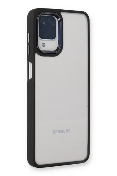 Mey İthalat®  Samsung Galaxy A22 Kılıf Dora Kapak - Siyah