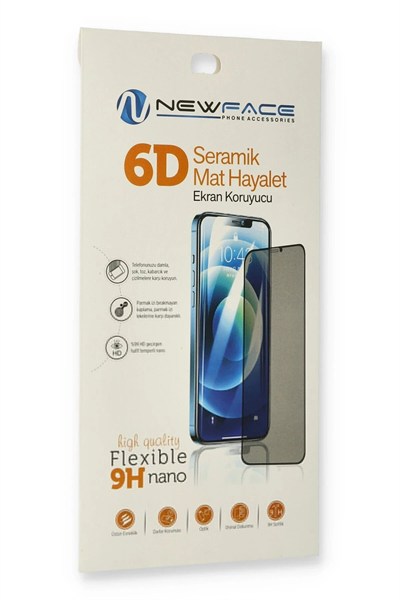 Mey İthalat®  Samsung Galaxy A23 4G 6D Mat Seramik Hayalet Nano Ekran Koruyucu