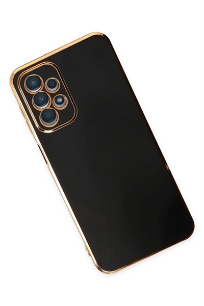 Mey İthalat®  Samsung Galaxy A23 4G Kılıf Volet Silikon - Siyah