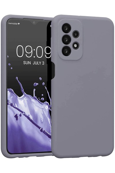 Mey İthalat®  Samsung Galaxy A23 4G Kılıf First Silikon - Gri