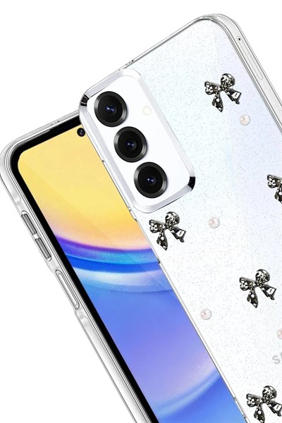 Mey İthalat®  Samsung Galaxy A24 4G Fiyonk Desenli Kapak - Desen 8