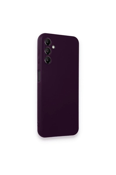 Mey İthalat®  Samsung Galaxy A24 4G Kılıf First Silikon - Mor