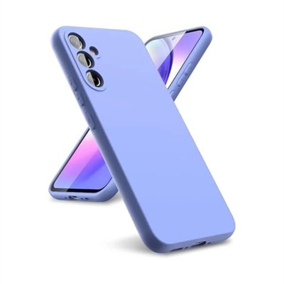 Mey İthalat®  Samsung Galaxy A24 4G Kılıf First Silikon - Lila